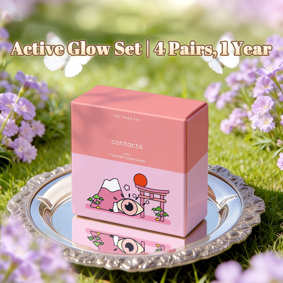 Luminareye Active Glow Set | 4 Pairs, 1 Year