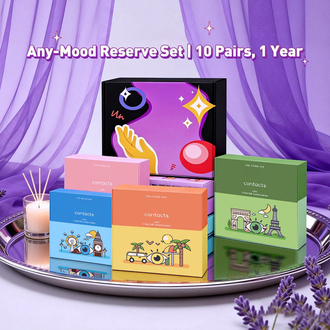 Luminareye Any-Mood Reserve Set | 10 Pairs, 1 Year