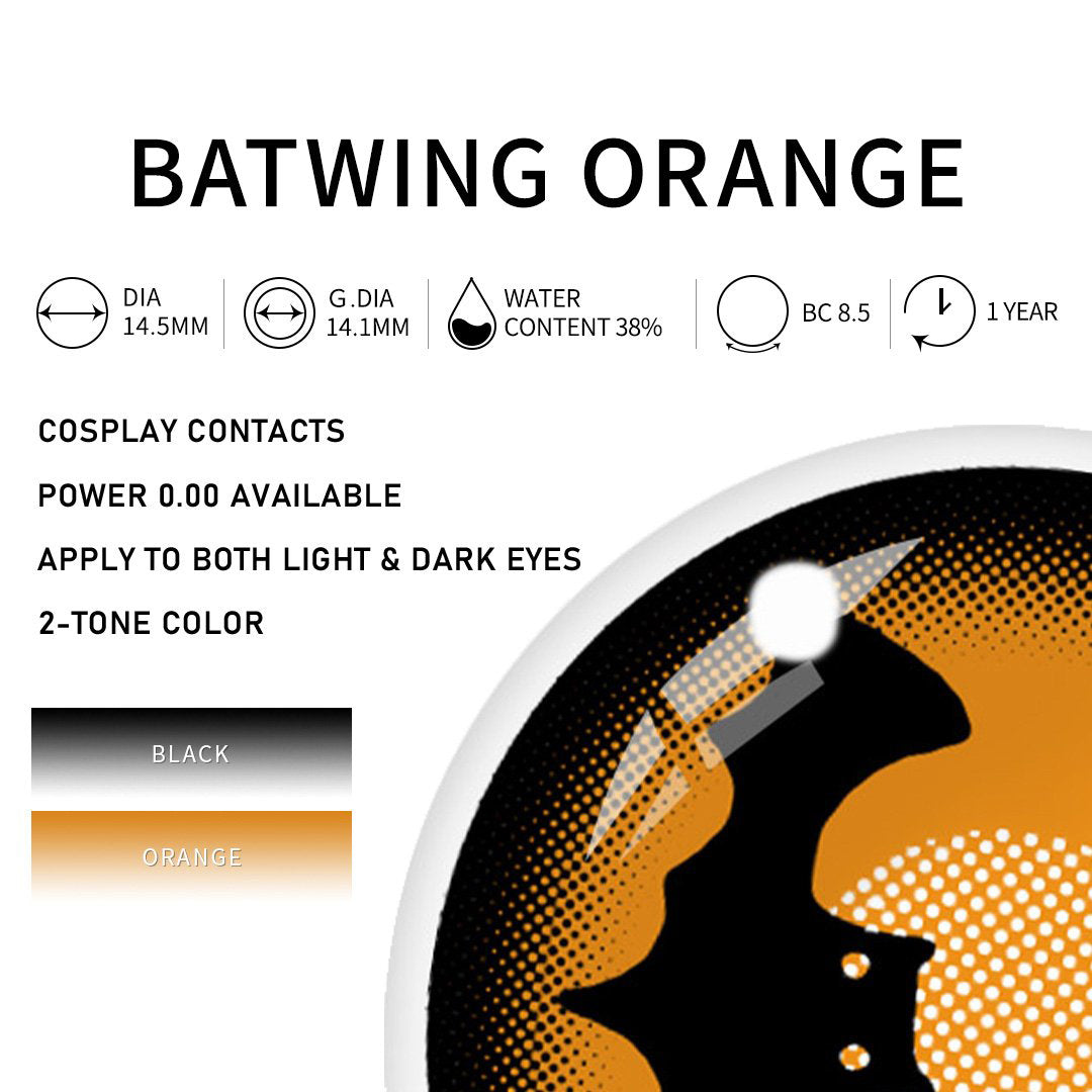 Luminareye Batwing Orange | 1 Year