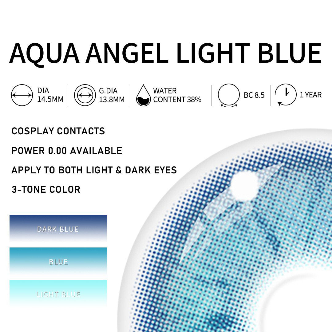 Luminareye Aqua Angel Light Blue | 1 Year