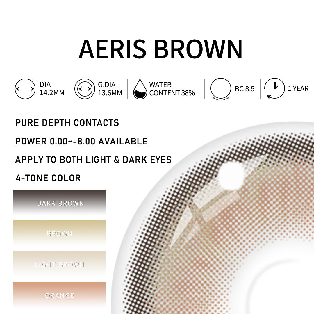 Luminareye Aeris Brown | 1 Year
