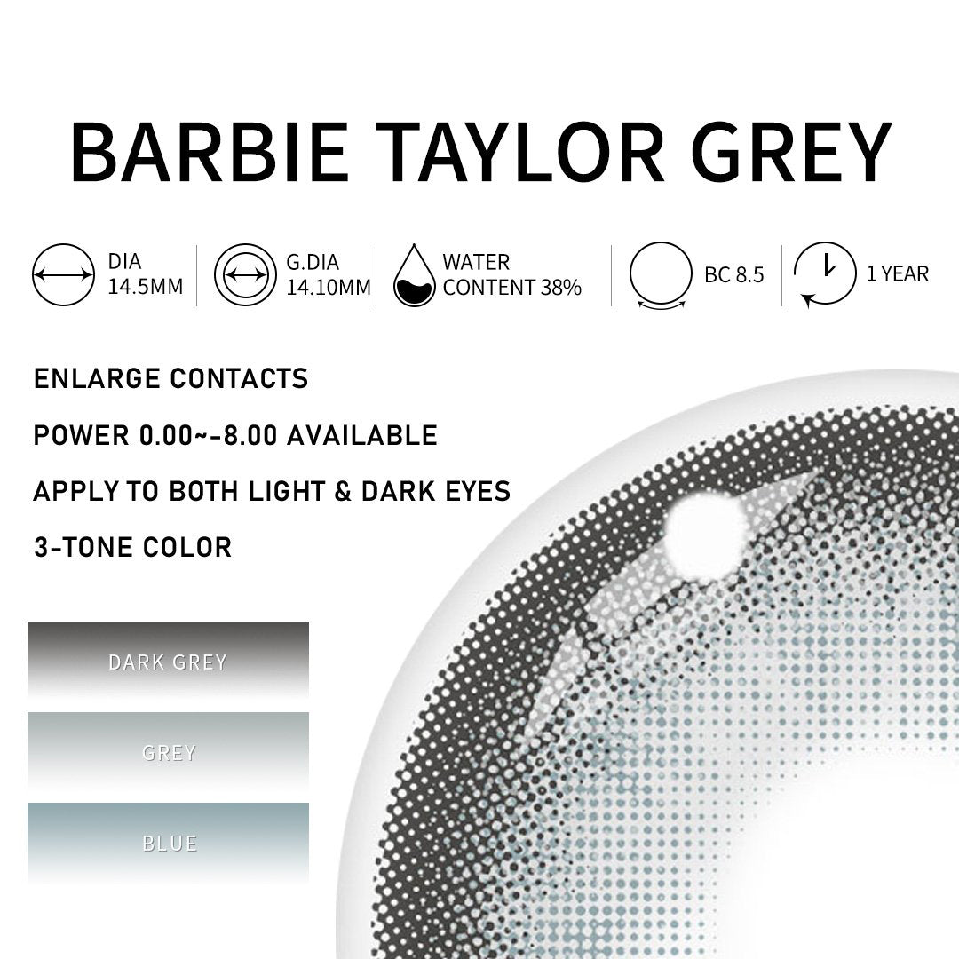 Luminareye Barbie Taylor Grey | 1 Year