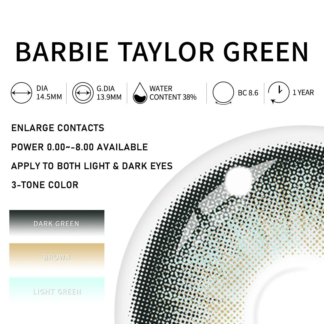 Luminareye Barbie Taylor Green | 1 Year