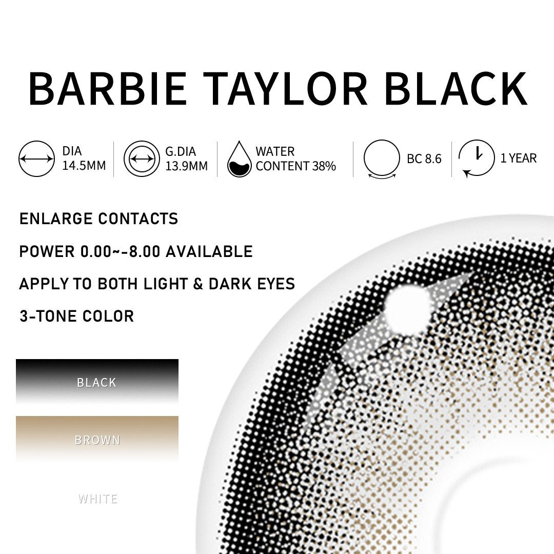 Luminareye Barbie Taylor Black | 1 Year