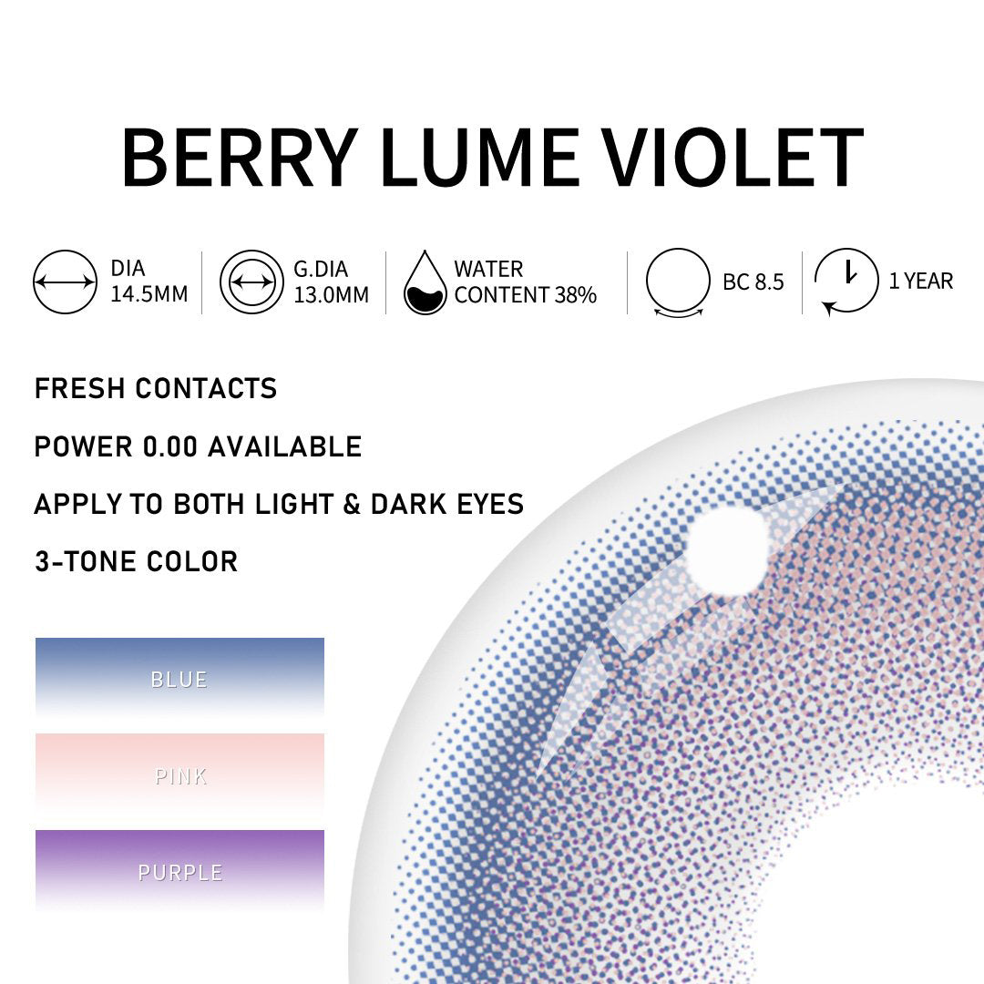 Luminareye Berry Lume Violet | 1 Year
